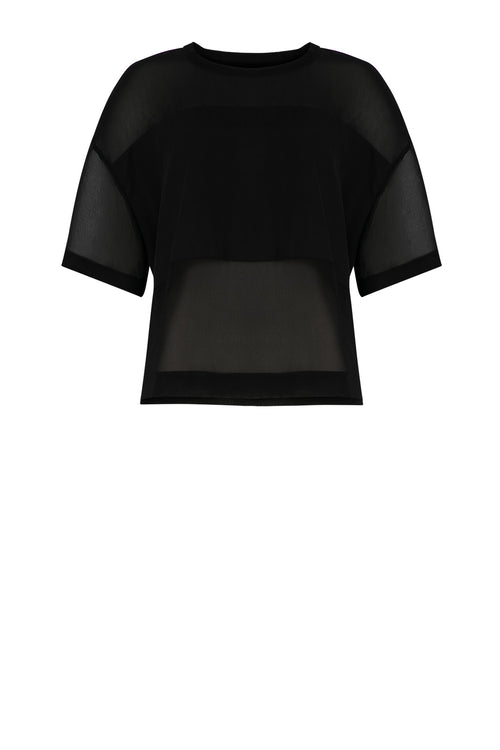 lucid tee / black