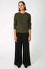 point sweater / khaki