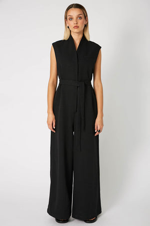 reward jumpsuit / black