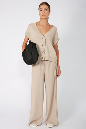 sear pintuck pant / sand