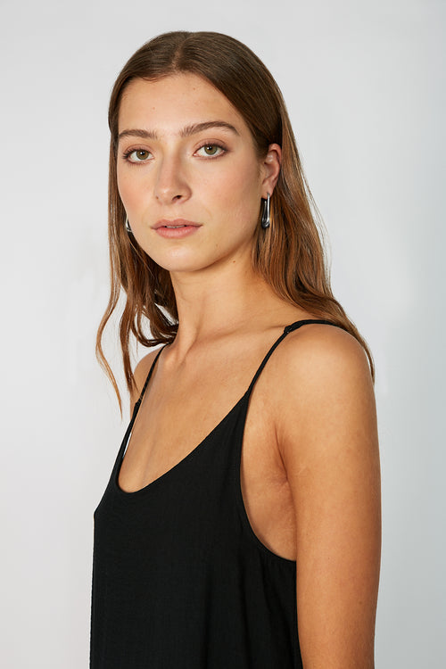 spate earring / silver