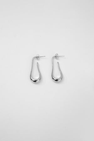 spate earring / silver