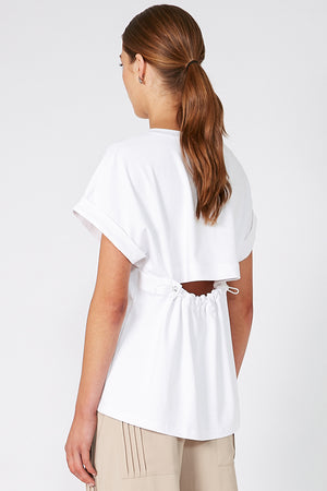 switch tee / white