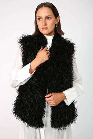 town vest / black
