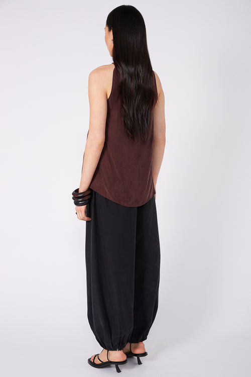 nemesis sleeveless top / sangria