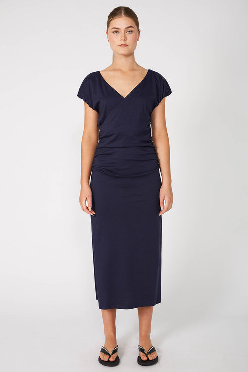 object dress / dark navy