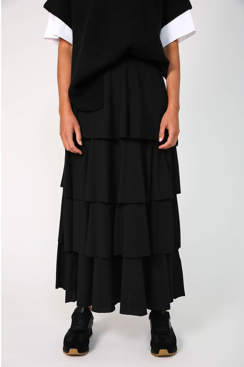 balcony skirt / black