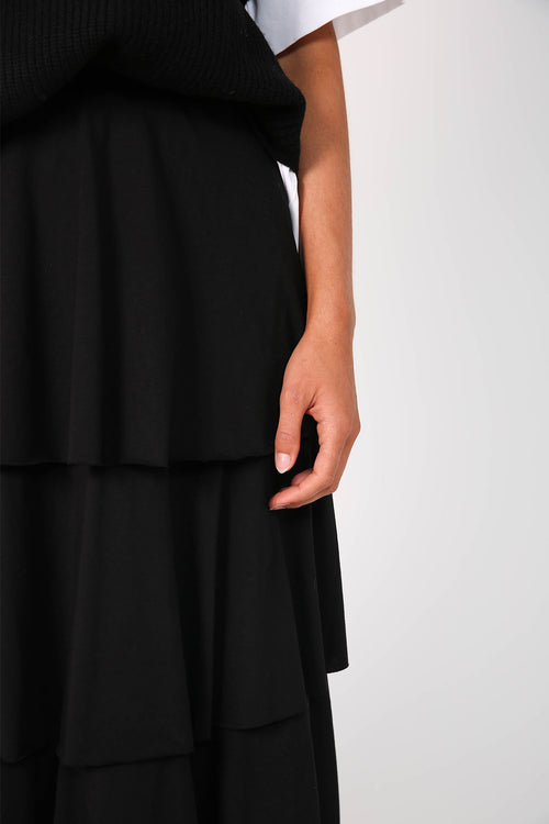 balcony skirt / black