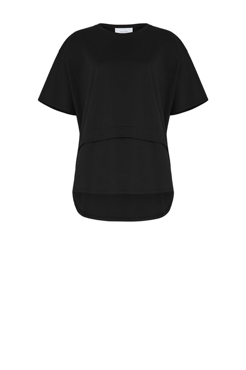 overturn tee / black