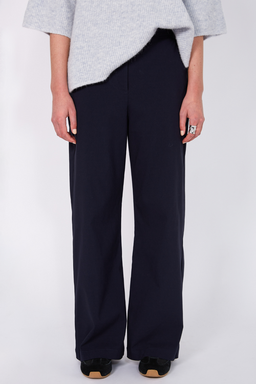 coached tailored pant / ink