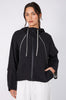 parka jacket / black|natural