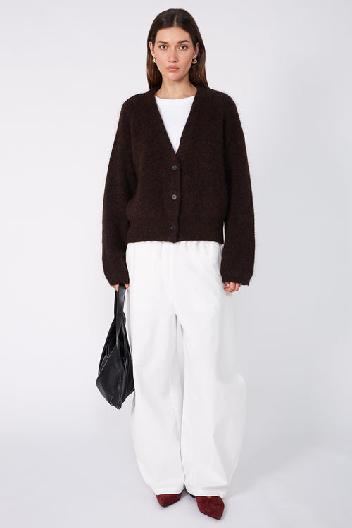 phase v cardi / espresso chocolate