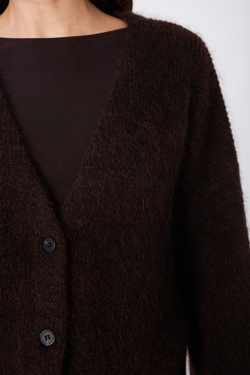 phase v cardi / espresso chocolate
