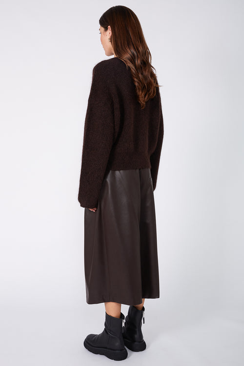 phase v cardi / espresso chocolate