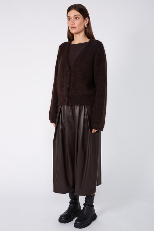 phase v cardi / espresso chocolate
