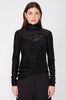 polo flocked skin / black flocked animal