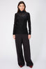polo flocked skin / black flocked animal