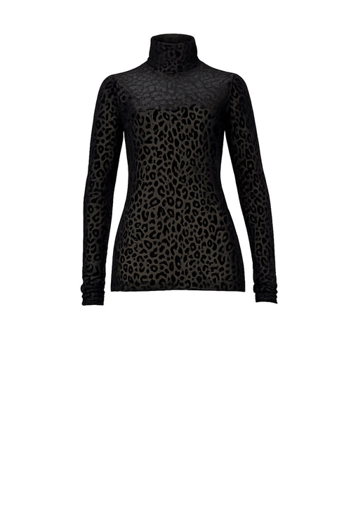 polo flocked skin / black flocked animal