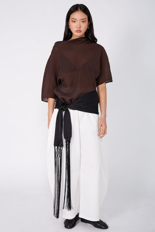 prime top / carob brown