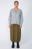 puff v sweat / grey marle