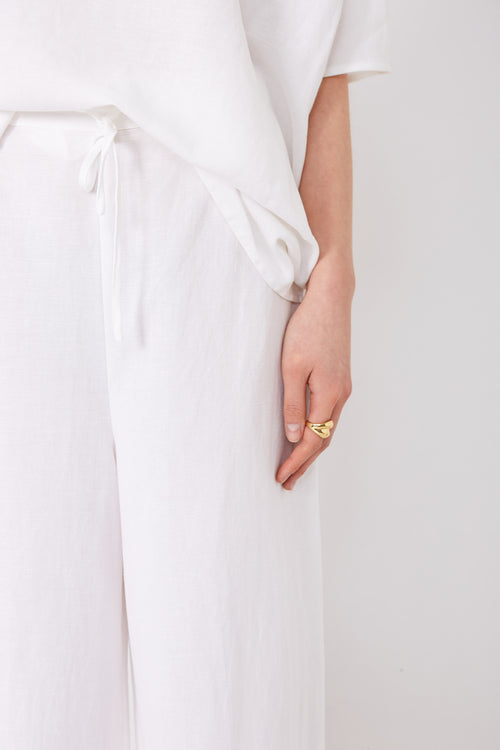 ranging pant / white