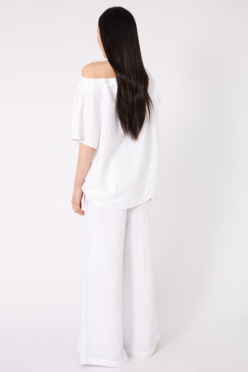 ranging pant / white