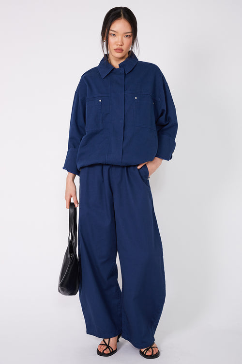 recede jean / Biro blue