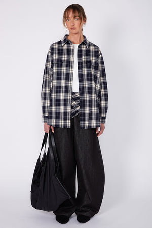 recede jean / black denim