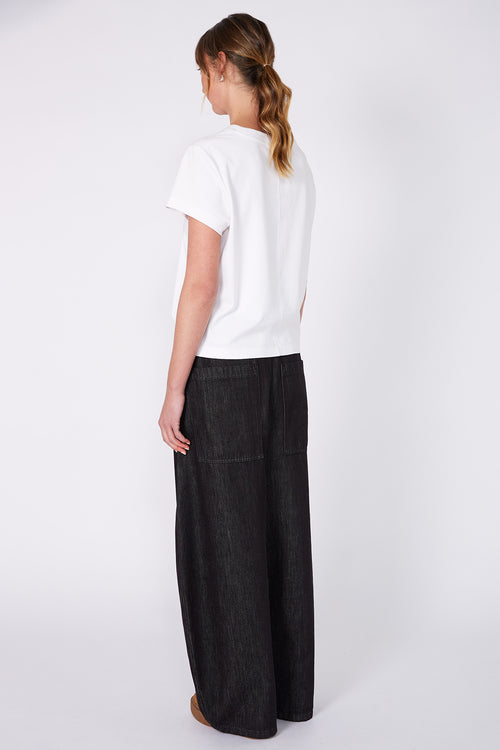 recede jean / black denim