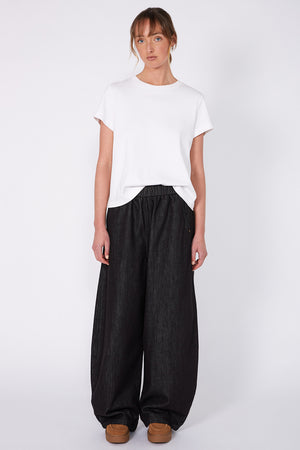 recede jean / black denim