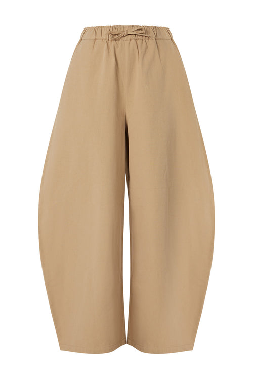 recede pant / camel
