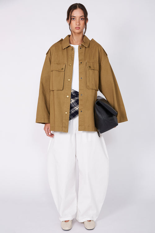 recede pant / warm white