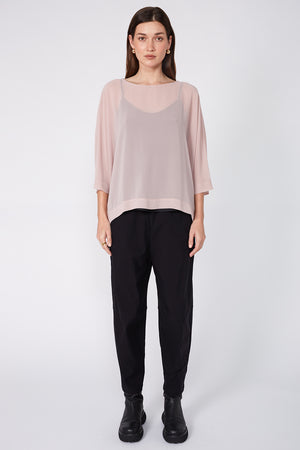 record top / blush pink