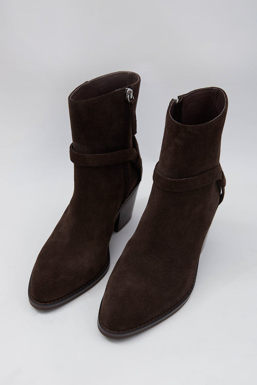 refine boot / dark chocolate