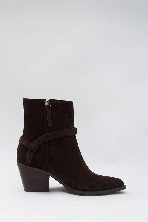 refine boot / dark chocolate