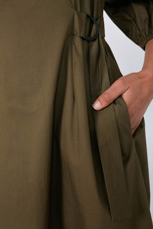 reflection dress / khaki