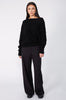 renounce sweater / black