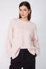 scanner ribbed sweater / sand rose