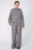 sear sweat / silver| black wilderness print