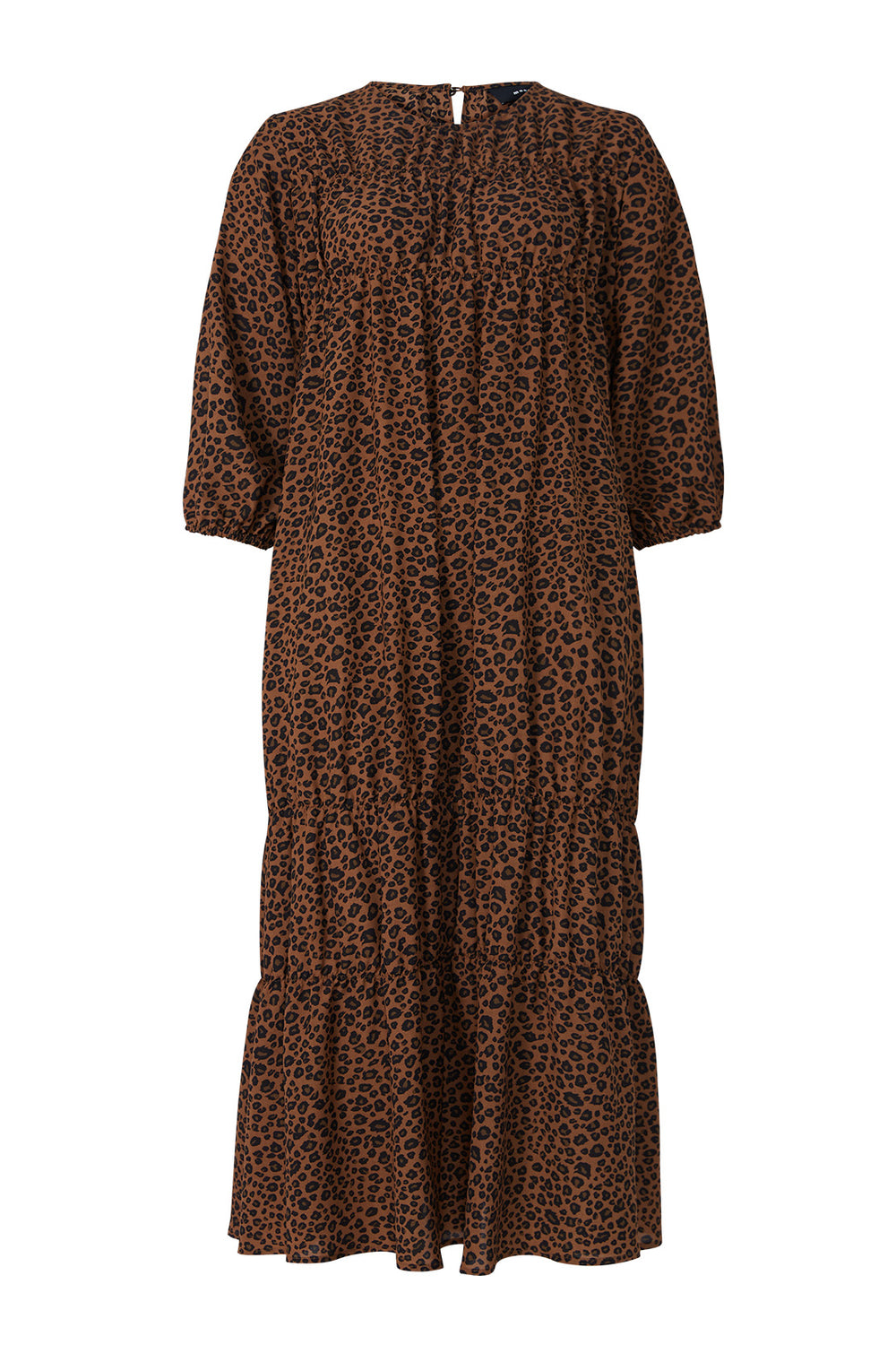 section dress / toffee|black animal print | m o o c h i