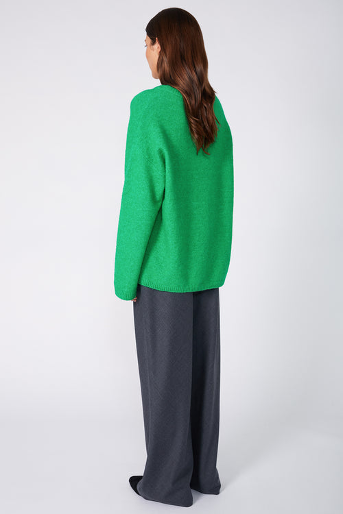 server sweater / bright green
