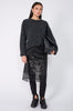 server sweater / dark charcoal marle