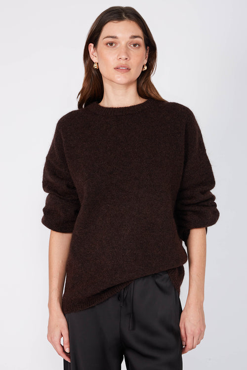 server sweater / espresso chocolate