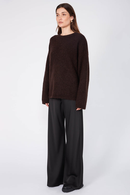 server sweater / espresso chocolate