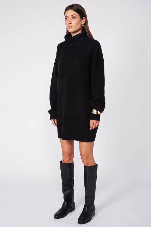 dvf black wrap dress Diane Von Furstenberg Ballerina A-Line Wrap Midi Dress main image 0