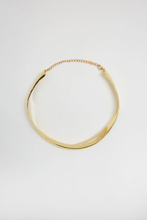 shifting neck cuff / gold