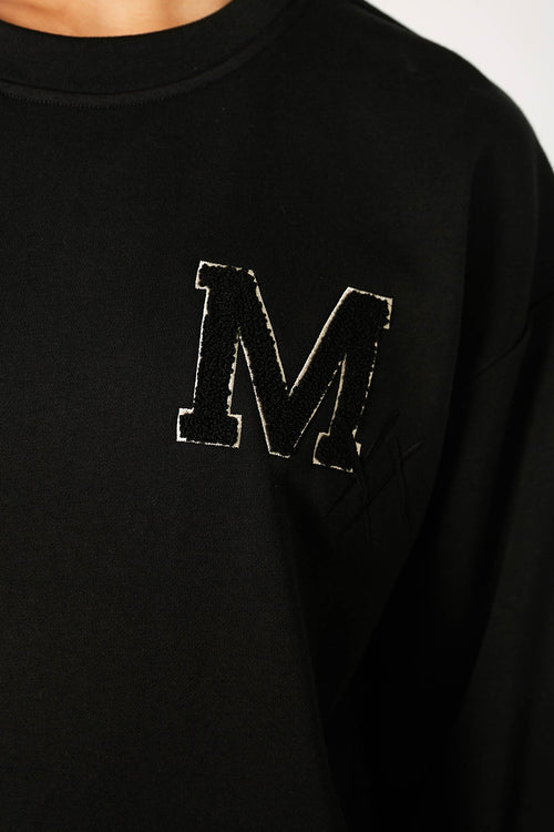 initial line sweat / black