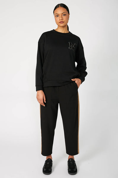 initial line sweat / black | m o o c h i