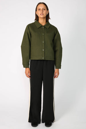 directed jacket / utility green