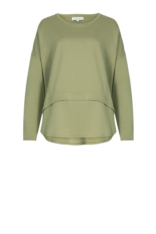 overturn top / matcha green